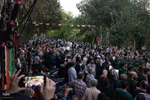بدرقه پیکر استاد فرشچیان به خانه ابدی (۲)
