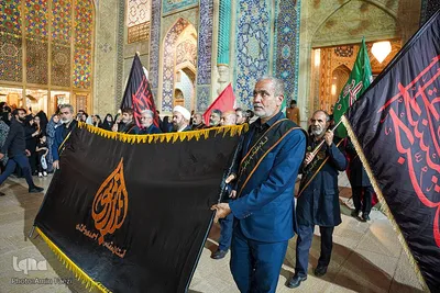 شام غریبان در حرم شاهچراغ(ع)‎