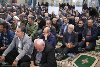 مراسم گرامیداشت چهلمین روز شهادت مدافعان امنیت مرودشت