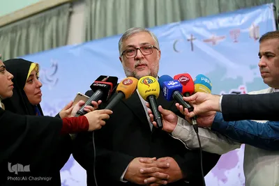ابوذر ابراهیمی ترکمان، رئیس سازمان فرهنگ و ارتباطات اسلامی در همایش «تحریم در تقابل با صلح جهانی از نگاه ادیان»