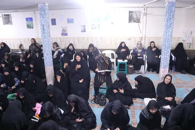 سوگواری اهالی شهرک سعدی در عزای رهبر شهید