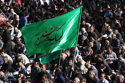 سوگواري «جاماندگان از اربعين» در حرم شاهچراغ(ع)