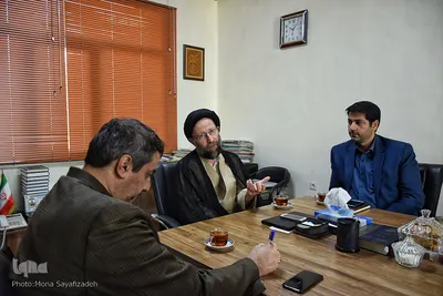 دیدار مدیرعامل و خبرنگاران ایکنا خوزستان با حجت‌الاسلام شفیعی