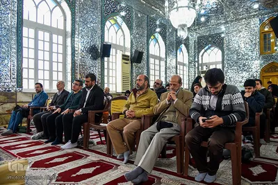 مراسم غبارروبی گلزار شهدای امامزاده محمد(ع) کرج با حضور قرآنیان بسیجی البرز‎