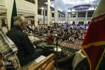 مراسم گراميداشت هفته دفاع مقدس در حرم شاهچراغ(ع)