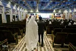 آیین سراسری جشن ازدواج ۸۸۸ نو عروس در حرم مطهر رضوی