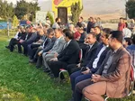آیین اهتزاز پرچم جشنواره ملی تئاتر کوتاه ارسباران در اهر