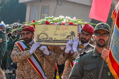 تشییع شهدا در زنجان‎‎