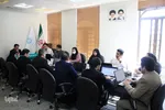 نشست خبری حمیدرضا قمی سخنگوی شورای اسلامی شهر یزد