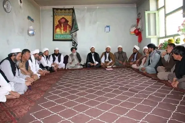 د محرم الحرام په درشل کې د افغانستان د بامیان له مذهبی پلاؤ سره د عالمانو ناسته