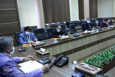 نشست خبری ابراهیمی مدیرعامل صندوق بیمه اجتماعی کشاورزان، روستاییان و عشایر استان یزد
