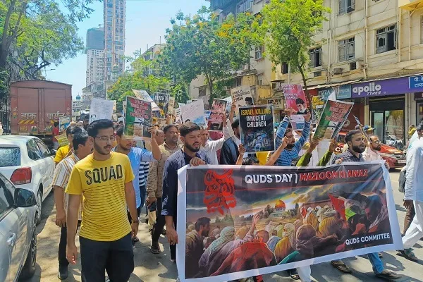 Muslims in Mumbai Mark Quds Day, Slam Israeli Atrocities
