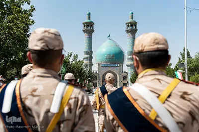 تشییع پیکر "شهید سید احمد قریشی" در کرج