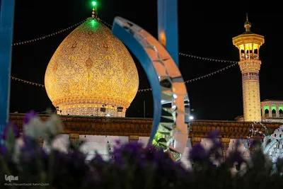 اولین شب قدر در حرم مطهر حضرت شاهچراغ(ع)