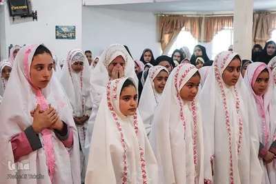 جشن روزه اولی‎های دختران اسلامشهر آقگل ملایر‎‎
