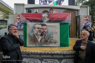 مراسم وداع با هنرمند انقلابی حاج نادر طالب زاده