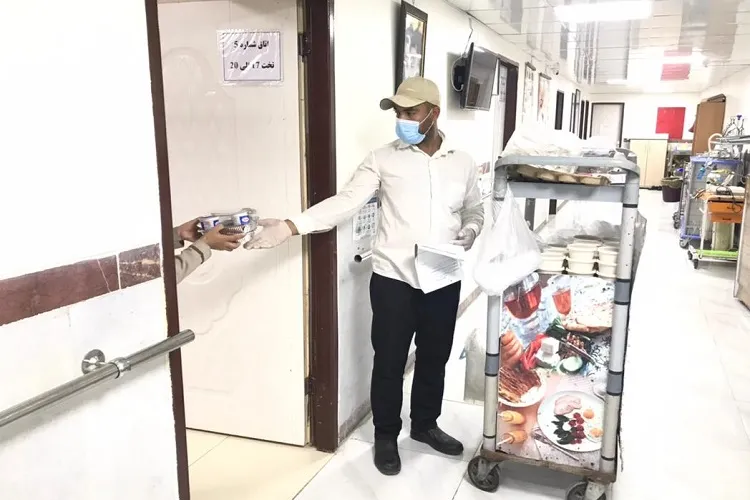 توزیع ۴ هزار پرس غذای گرم در بیمارستان‌های بندرعباس