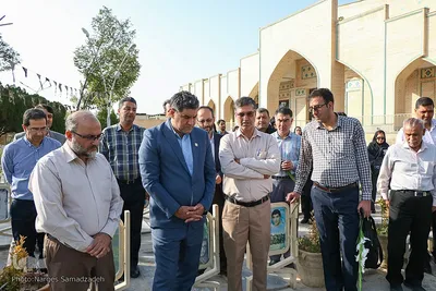 تجدید میثاق جهادگران دانشگاهی اصفهان با آرمان‌های شهدا