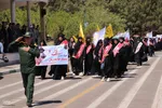 رزمایش جهادگران فاطمی در تبریز‎