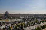 راهپیمایی یوم الله ۲۲ بهمن در میدان امام (ره) اصفهان
