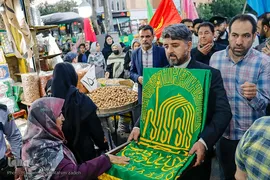 کاروان زیر سایه خورشید در بازار وکیل شیراز