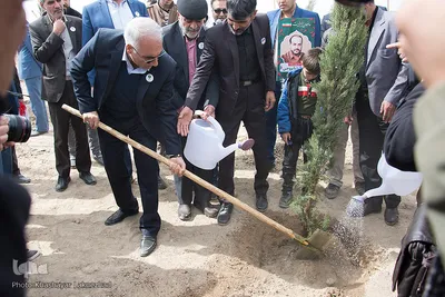 آیین درختکاری در اصفهان