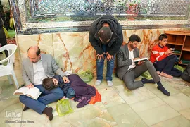 تحویل سال نو در حرم شاهچراغ(ع)