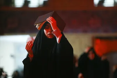 مراسم احیای شب نوزدهم ماه رمضان در مسجد جامع واوان