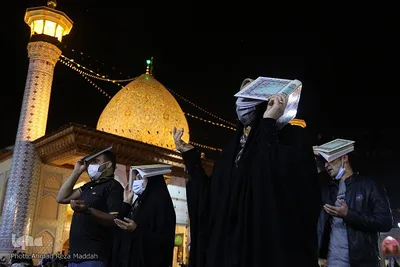 قرار بندگی؛ احیای شب ۲۳ رمضان درحرم مطهر حضرت احمدبن موسی، شاهچراغ
