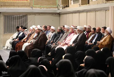 دیدار میهمانان کنفرانس وحدت اسلامی با رهبر معظم انقلاب