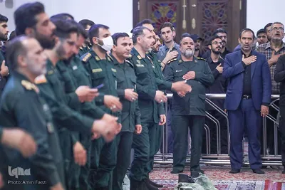 مراسم سوگواری شهادت حضرت رقیه(س) و گرامی‌داشت هفتمین روز شهادت شهدای حرم حضرت احمدبن موسی(ع) در شیراز