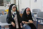 رقابت دانش‌آموزان دختردر آزمون حفظ جزء سی‌ام