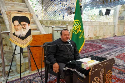 مراسم سالگرد شهادت حضرت امام جعفر صادق(ع) در حرم شاهچراغ(ع)‎