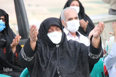 اهتزاز پرچم حسینی در شهرکرد