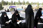 مراسم معنوی دعای عرفه در گلزار شهدای خلدبرین یزد