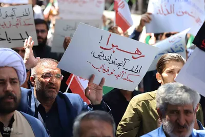 راهپیمایی جمعه خشم در تبریز