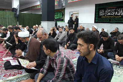 مراسم سوم امام شهید در ملایر
