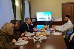 Муфтий Татарстана встретился с делегацией Института этнологии