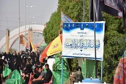 حرم مولا حسین کے تعاون سے اربعین پر کورنا گیٹ اور قرآنی خدمات + تصاویر