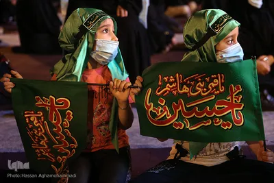 مراسم بزرگ‌ترین سفره نذری حضرت رقیه(س) در میدان آیینی امام حسین(ع)