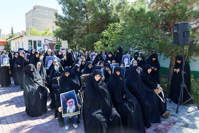 تجمع حمایتی طلاب و روحانیون تبریز در پشتیبانی از فرمایشات مقام معظم رهبری