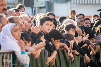 استقبال از پرچم حرم امام حسین(ع) در همدان