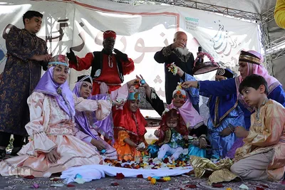 جشن نوروزگان در مجموعه سعدیه شیراز