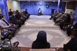 دیدارجهادگران دانشگاهی آذربایجان شرقی با امام جمعه تبریز‎‎