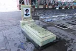 ادای احترام جهادگران دانشگاهی آذربایجان‌شرقی به مقام شامخ شهید آل هاشم و شهدای جنک رمضان