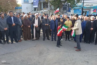 تجمع مردم اهر در محکومیت ترور شهید سیدحسن نصرالله