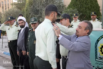 صبحگاه مشترك نيروهاي مسلح به مناسبت هفته ناجا ـ سمنان