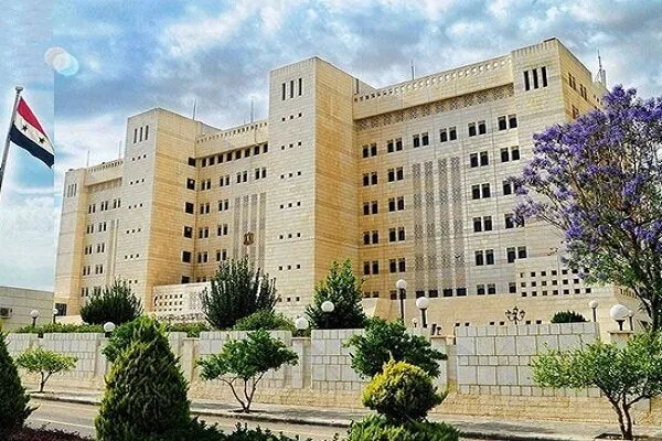 Suriye Siyonist İsrail'in son saldırısını kınadı