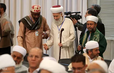 دیدار میهمانان کنفرانس وحدت اسلامی با رهبر معظم انقلاب