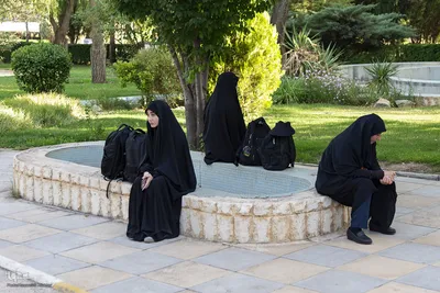کاروان دانشگاهیان استان البرز پای پیاده در راه تشییع رهبر شهید